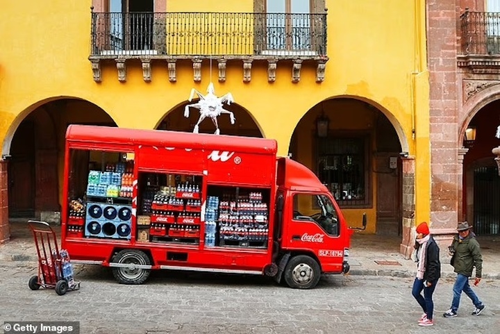 Đồ uống có gas đã ăn sâu vào văn hóa người dân Chiapas.