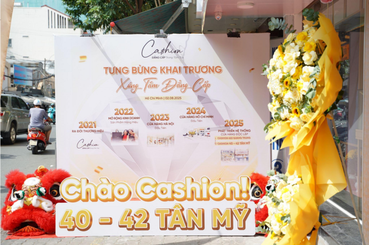 Cashion khai trương cửa hàng trang sức kim cương tại Tân Mỹ - 3