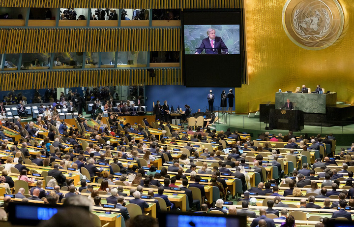 Các phiên đàm phán giữa các quốc gia. (Nguồn: UN)