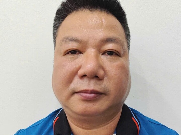 Tài xế Bùi Trường Sơn bị tạm giữ.