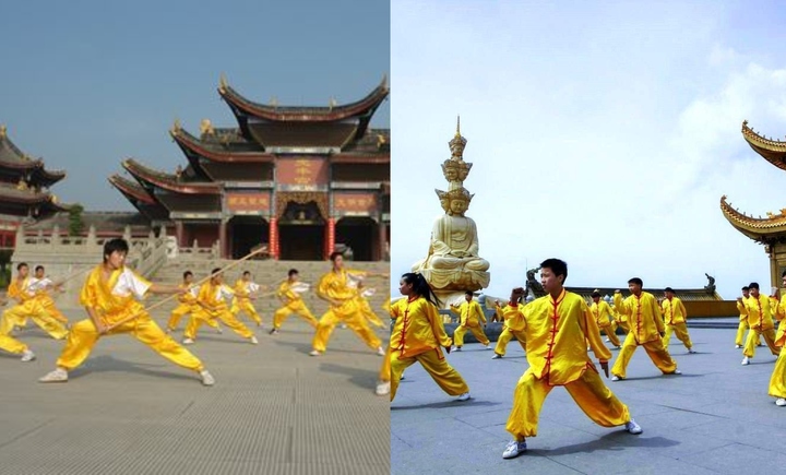 Những hình ảnh về phái Nga Mi ngoài đời thực