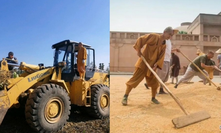 Những hình ảnh gây sốt về tăng nhân Bạch Mã Tự dưới thời thiền sư Ấn Lạc