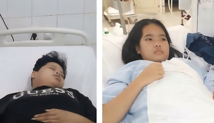 Hai cháu Nguyễn Gia Hào (15 tuổi) và Nguyễn Ngọc Gia Hân (13 tuổi) liên tiếp bị phát hiện mắc bệnh lý hiểm nghèo về thận, phải lọc máu định kỳ gần 1 năm qua khiến gia đình lâm vào tình trạng kiệt quệ.