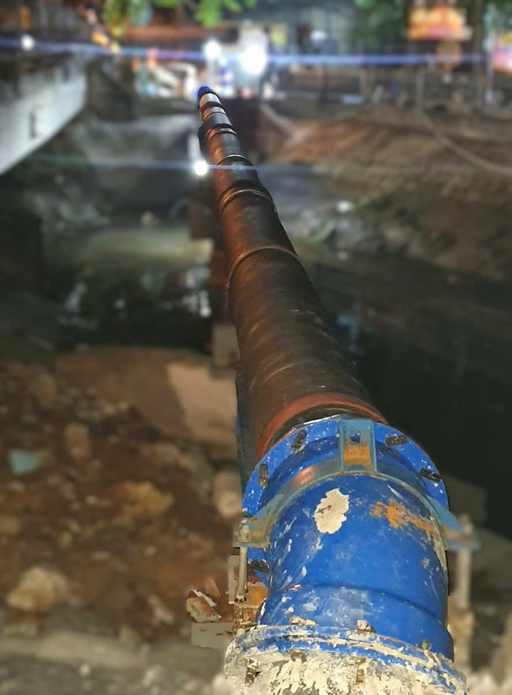 Dự án Lắp đặt tuyến ống cấp 2 đường Tô Ngọc Vân (từ Quốc lộ 1A đến đường Hà Huy Giáp) Quận 12.