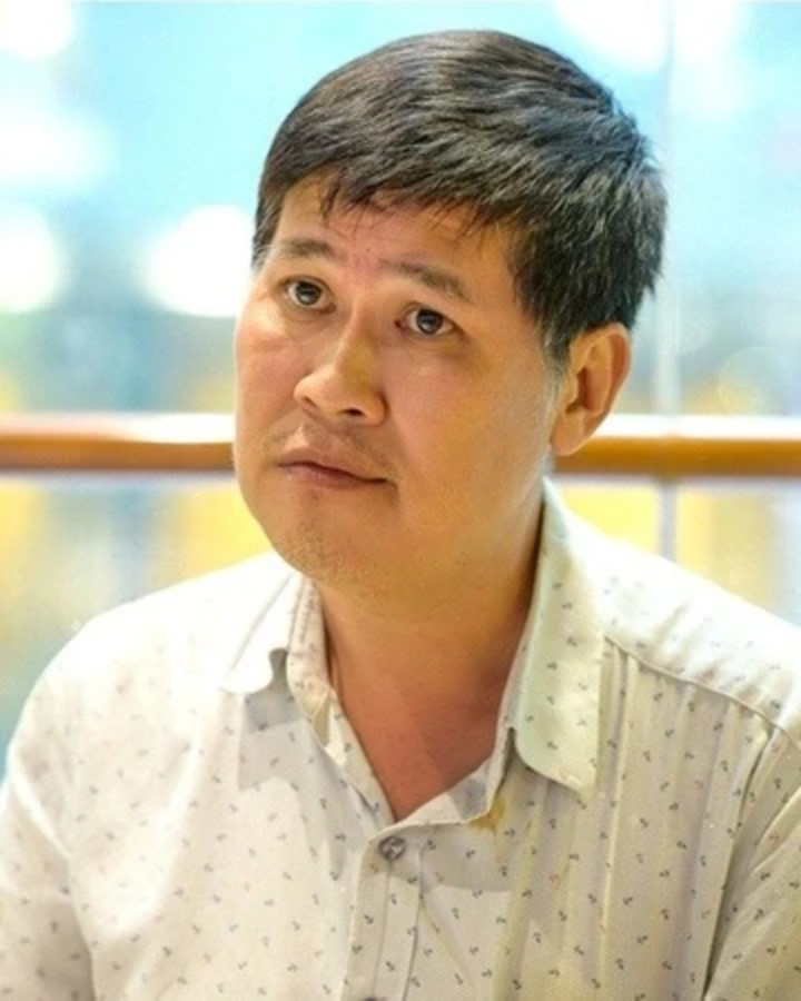 Nghệ sĩ Phước Sang trong một lần phỏng vấn vào năm 2020.