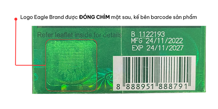 Bí quyết chọn Dầu gió xanh Con Ó Eagle Brand đạt tiêu chuẩn, an toàn - 1