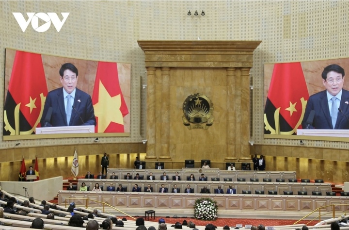 Toàn cảnh buổi phát biểu chính sách.