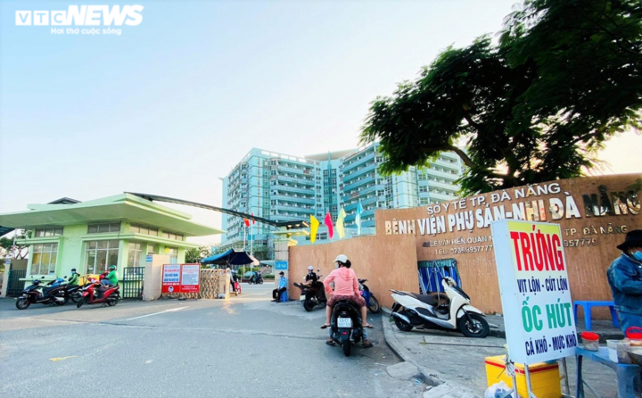 Bệnh viện Phụ sản - Nhi Đà Nẵng - nơi xảy ra vụ nhà thầu trông giữ xe bị tố lạm thu.