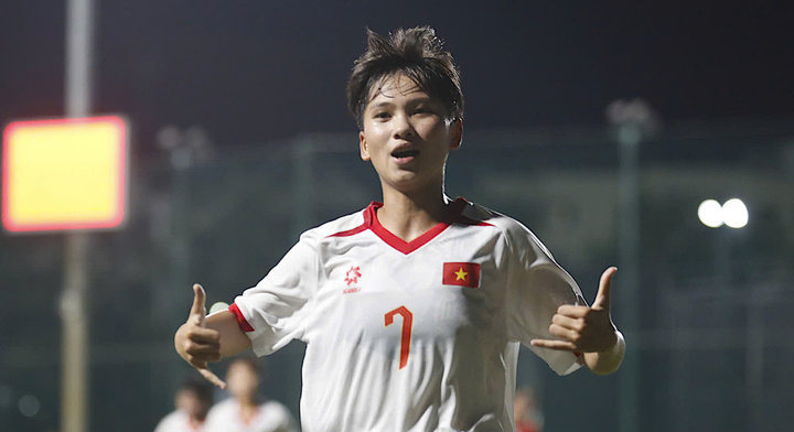 U20 nữ Việt Nam thi đấu ấn tượng.