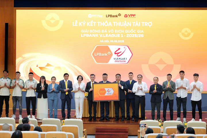 VPF và đối tác tài trợ tiếp tục đồng hành ở mùa giải V.League 2025-2026.