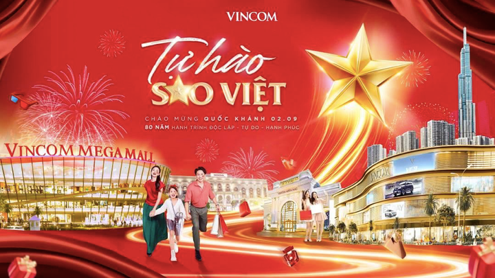 Vincom khởi động chiến dịch 'Tự hào sao Việt' chào mừng 80 năm Quốc khánh - 1