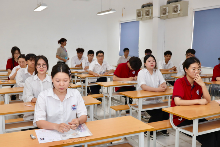 Thí sinh dự kỳ thi tốt nghiệp THPT năm 2025