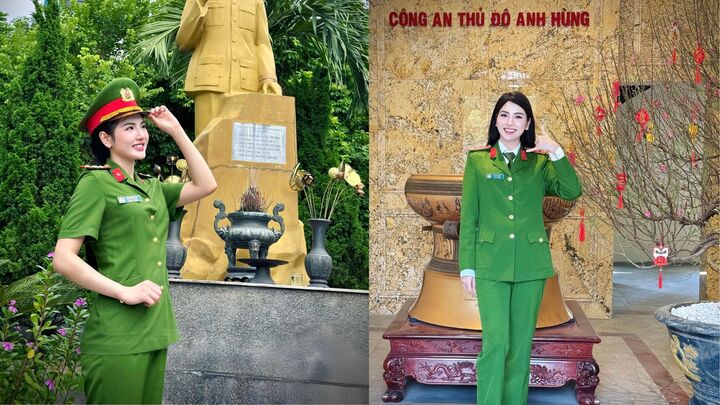 Nhan sắc nữ cảnh sát đóng vai quái xế gây sốt mạng xã hội - 2