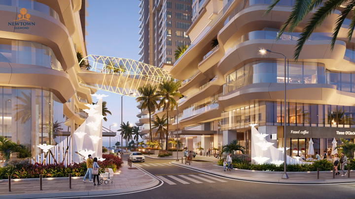 Newtown Diamonds có hệ tiện ích phong phú, đáp ứng nhu cầu sống sang, sống chất của giới tinh hoa Đà Nẵng.