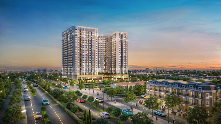 The Zenith Hải Phòng nằm ngay mặt tiền đại lộ Bùi Viện – tâm điểm phát triển mới của Kiến An.