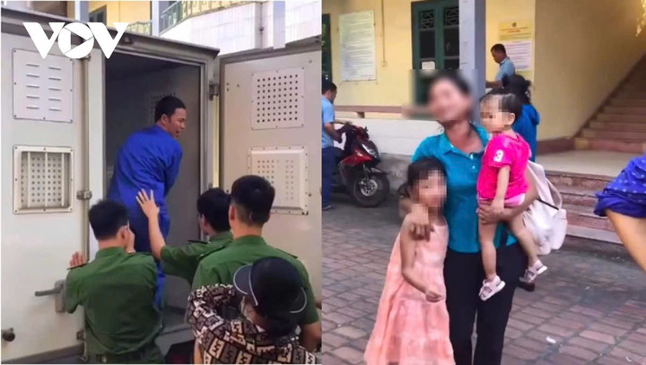 Bị cáo Thái Khắc Thành (ảnh bên trái)