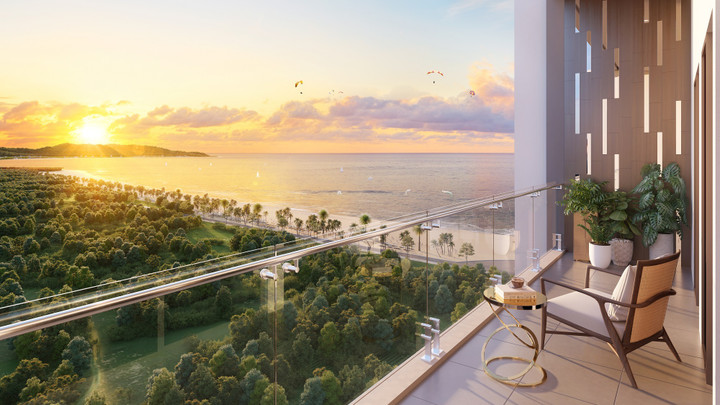 Các tòa tháp Blanca với tầm nhìn 360 độ, ôm trọn biển, núi, phố và công viên nước Sun World.