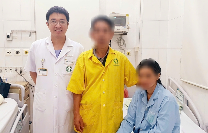 Bệnh nhân đã hồi phục thần kỳ. (Ảnh: BVCC)