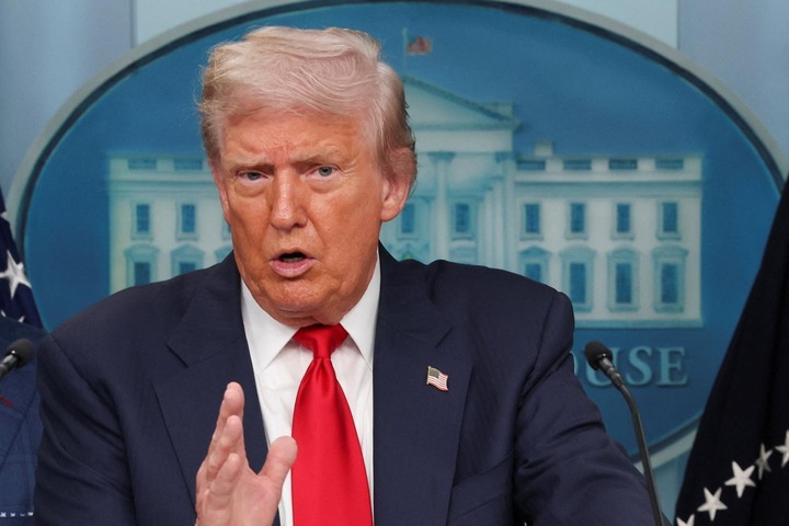 Tổng thống Mỹ Donald Trump.