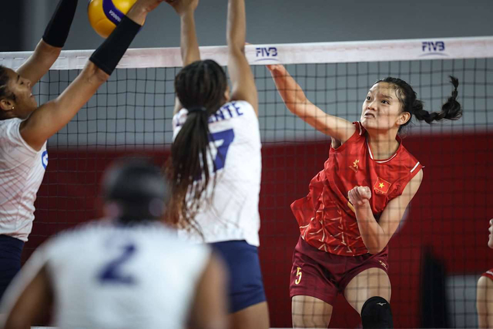 Đội tuyển bóng chuyền nữ U21 Việt Nam thắng trận cuối cùng tại giải thế giới.