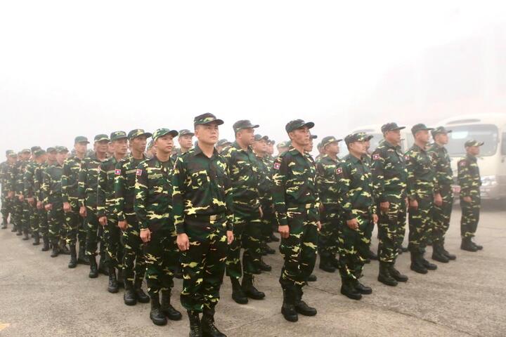 Sự kiện A80 có sự góp mặt của 110 chiến sỹ uân đội Lào.