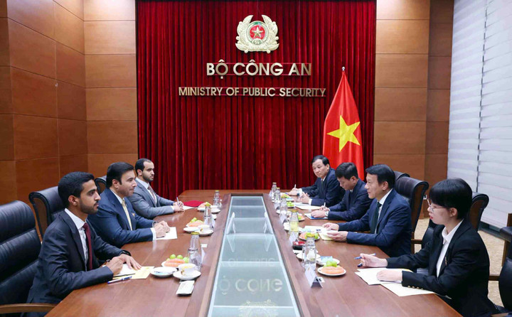 Quang cảnh buổi tiếp.