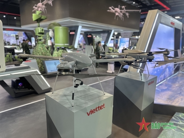 UAV trinh sát VU-QL1. (Ảnh: Báo QĐND)