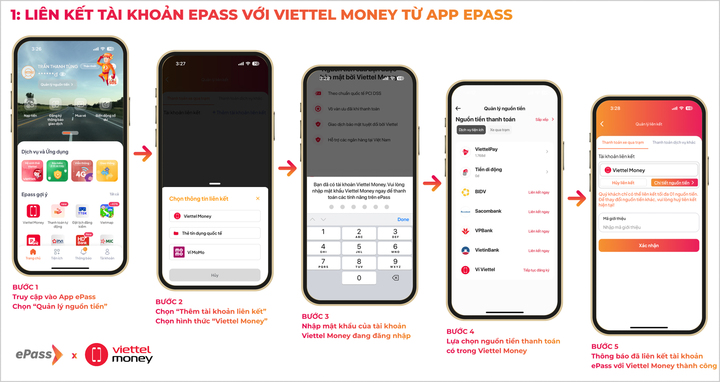 Cách chuyển VETC, ePass sang tài khoản giao thông đơn giản nhất trên điện thoại - 3