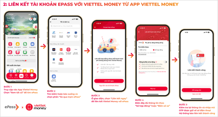 Cách chuyển VETC, ePass sang tài khoản giao thông đơn giản nhất trên điện thoại - 4