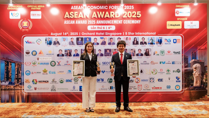 Meey Group lập “kỳ tích kép” tại ASEAN AWARD 2025.