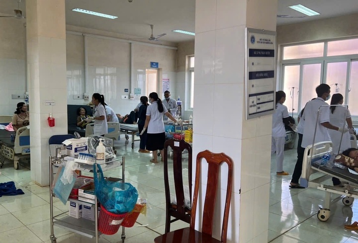 Các bệnh nhân đang được điều trị tại bệnh viện.
