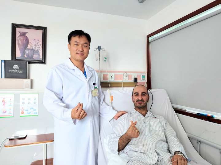 Bệnh nhân phục hồi tốt, sức khỏe ổn định sau 5 ngày can thiệp.