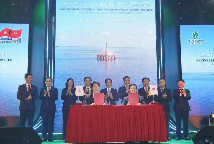 Lễ ký "Thư trao thầu - LOA" - Dự án Đại Hùng Nam.