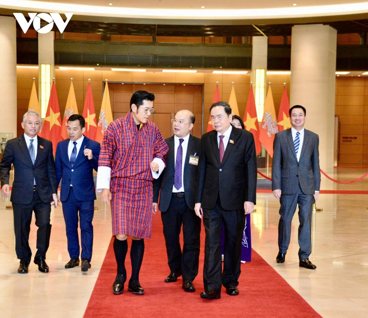 Chủ tịch Quốc hội Trần Thanh Mẫn hội kiến Quốc vương Bhutan - 9