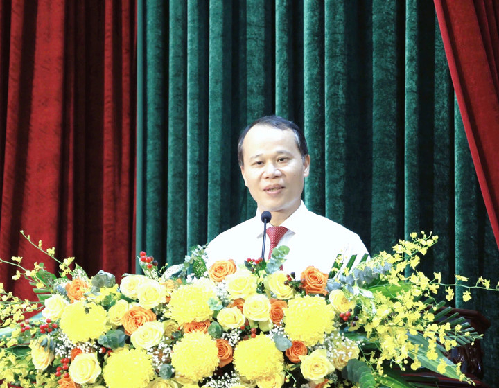 Ông Mai Sơn, Phó Chủ tịch Thường trực UBND tỉnh Bắc Ninh, phát biểu chỉ đạo tại Đại hội.