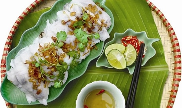 Món bánh cuốn ngon trứ danh của người Hà thành. (Ảnh: Báo Hà Nội mới)