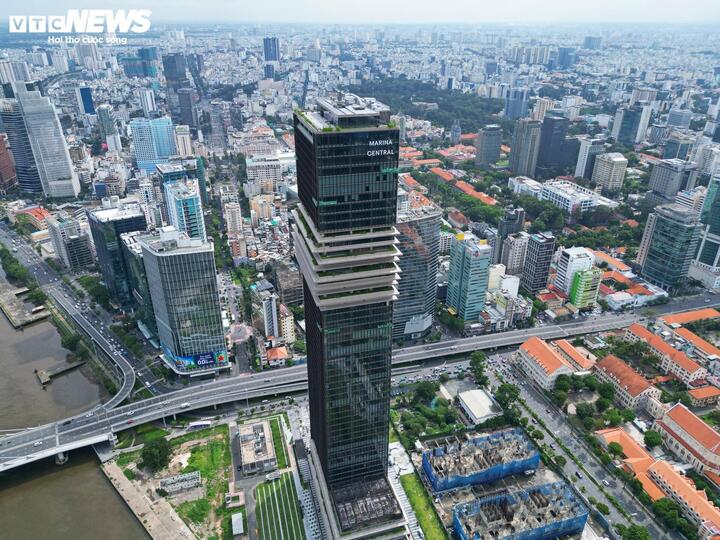 Saigon Marina IFC xuất hiện làm thay đổi thứ tự các tòa nhà cao nhất TP.HCM. (Ảnh: L. Ý)