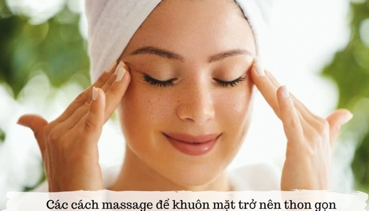 Massage đúng cách giúp kích thích sản sinh collagen, cải thiện tình trạng da chảy xệ, từ đó mang lại gương mặt thon gọn và trẻ trung hơn (Ảnh minh họa: KT)