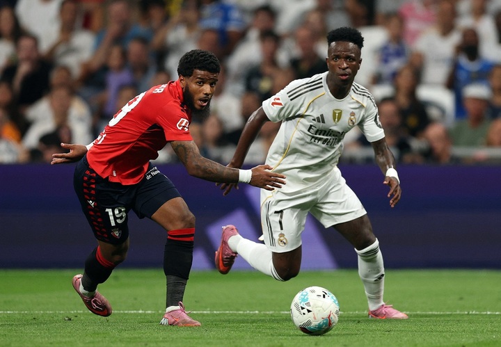 Real Madrid gặp nhiều khó khăn trước Osasuna. (Ảnh: Reuters)