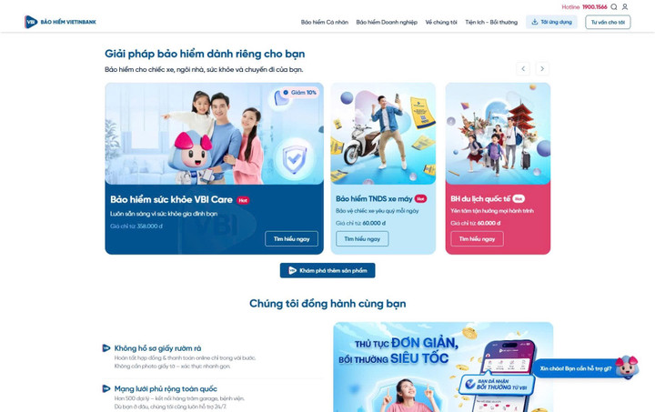 Giao diện website mới được điều chỉnh để phù hợp với xu hướng tối giản.