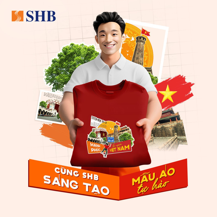 Còn gì tuyệt vời hơn khi được diện chiếc áo do chính mình thiết kế trong dịp Quốc khánh năm nay.