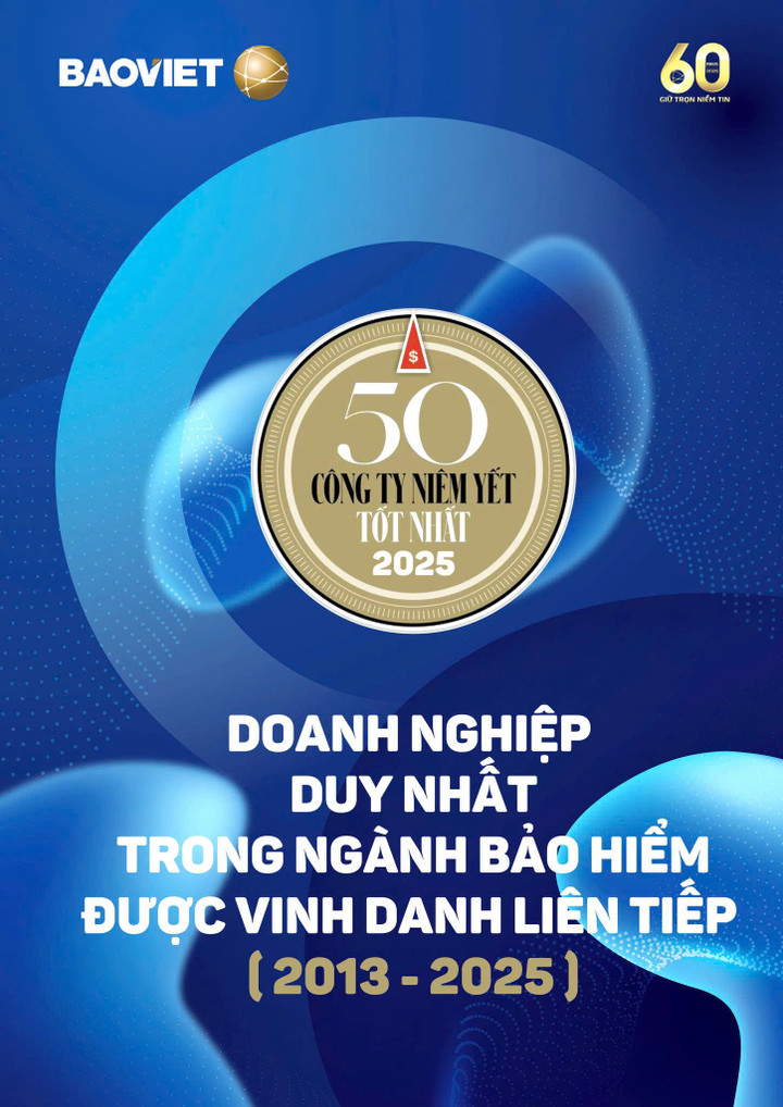 Bảo Việt được vinh danh trong 'Danh sách 50 công ty niêm yết tốt nhất Việt Nam' - 2