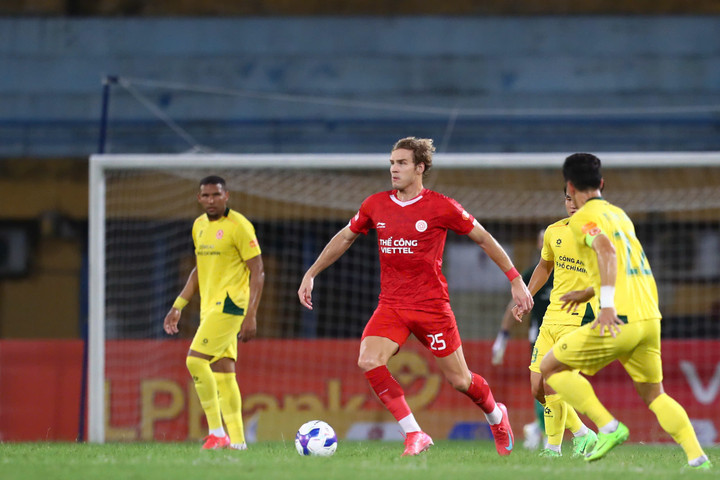 Thể Công Viettel khởi đầu mùa giải tốt. (Ảnh: VPF)