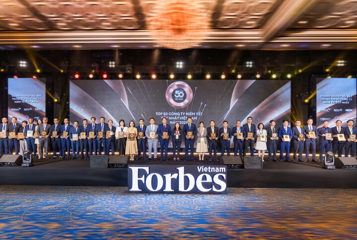 Top 50 DN niêm yết năm 2025.
