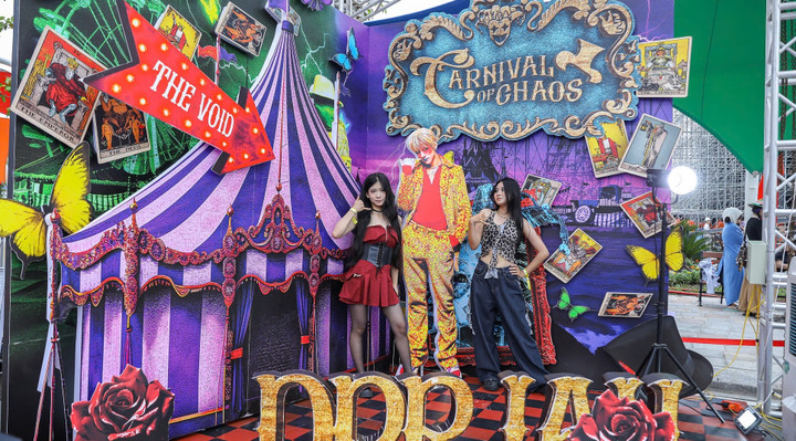 Gian hàng trải nghiệm của DPR IAN thu hút đông đảo fan trải nghiệm.