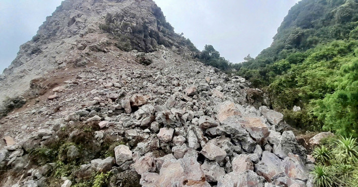 Hiện trường nơi phát hiện thi thể bà Vân. Ảnh: TV