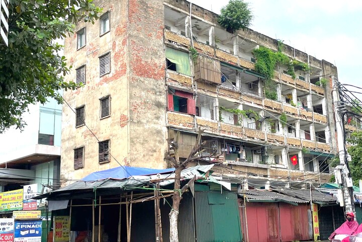 Một góc khu tập thể D2 Quang Trung, phường Thành Vinh