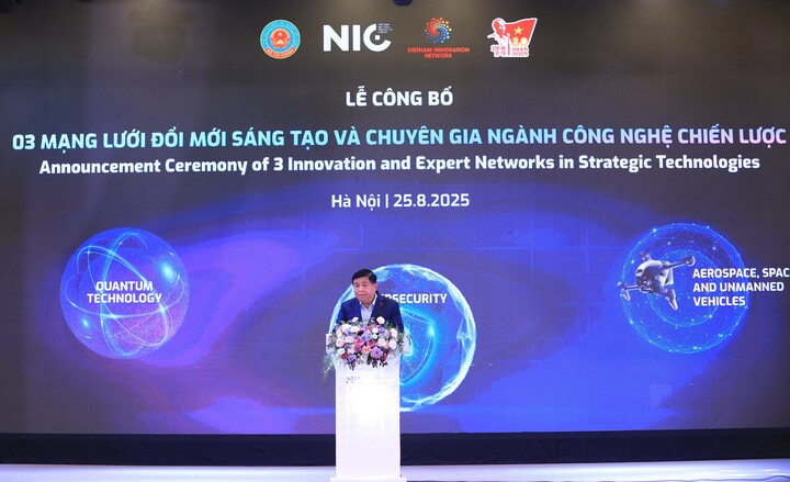 Phó Thủ tướng Nguyễn Chí Dũng phát biểu tại sự kiện. (Ảnh: NIC)