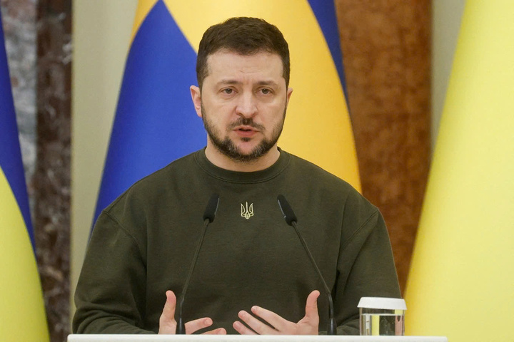 Tổng thống Ukraine Volodymyr Zelensky. (Ảnh: Kyiv Post)