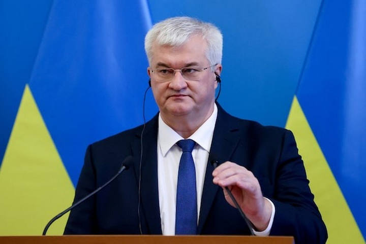 Ngoại trưởng Ukraine Andrii Sybiha. (Ảnh: Reuters)